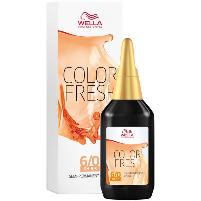 Wella Professionals Color Fresh Semi-Permanent Colour - 6/0 Dark Blonde 75ml on Productcaster.