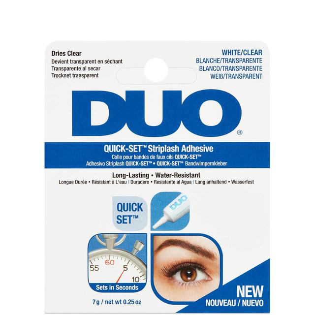 DUO Striplash Adhesive Glue 7g - White/Clear on Productcaster.