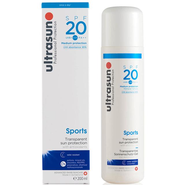 Ultrasun SPF 20 Sports Gel (200ml) on Productcaster.