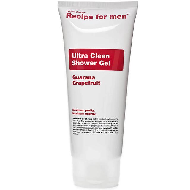 Recipe for Men Ultra Clean Shower Gel 200ml on Productcaster.