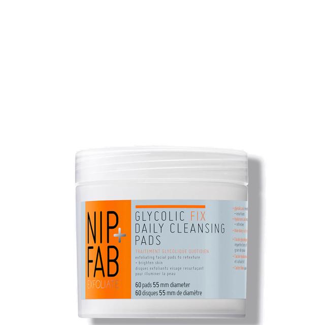 NIP+FAB Glycolic Fix Daily Cleansing Pads - 60 Pads on Productcaster.