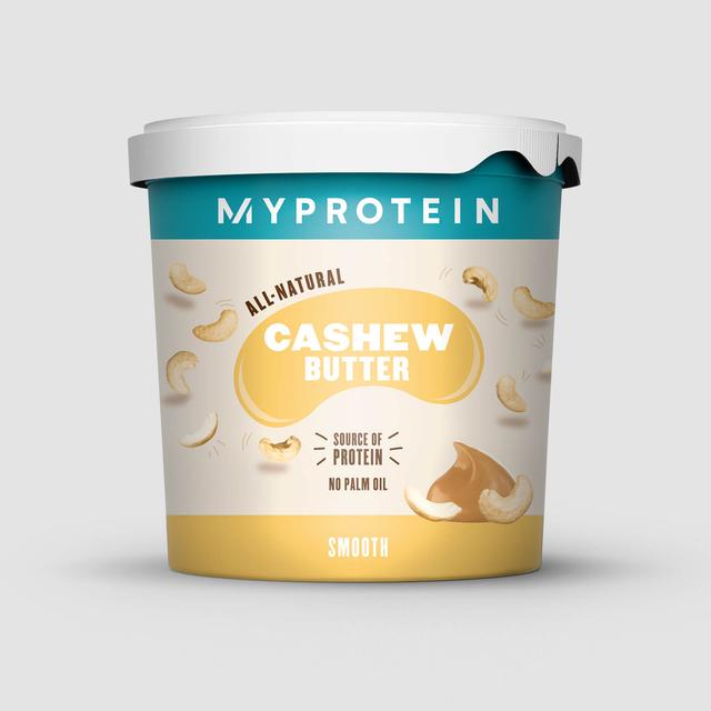 All Natural Cashew Butter - Original - Smooth - 1 kg - Myprotein on Productcaster.