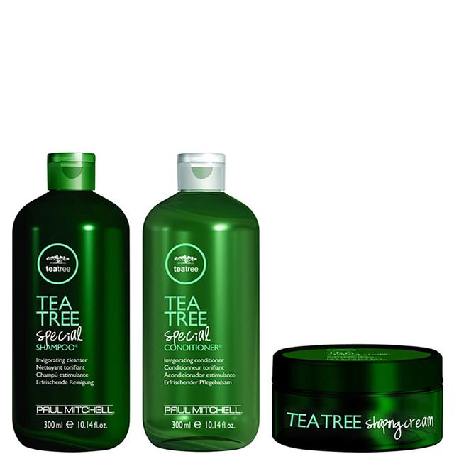 Paul Mitchell Tea Tree Special Shampoo, Conditioner and Shaping Cream Trio on Productcaster.