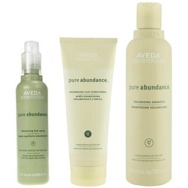 Aveda Pure Abundance Volumising Trio- Shampoo, Conditioner & Hair Spray on Productcaster.