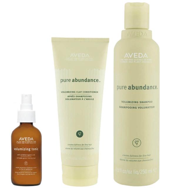 Aveda Pure Abundance Volumising Trio- Shampoo, Conditioner & Purescription Volumising Tonic on Productcaster.