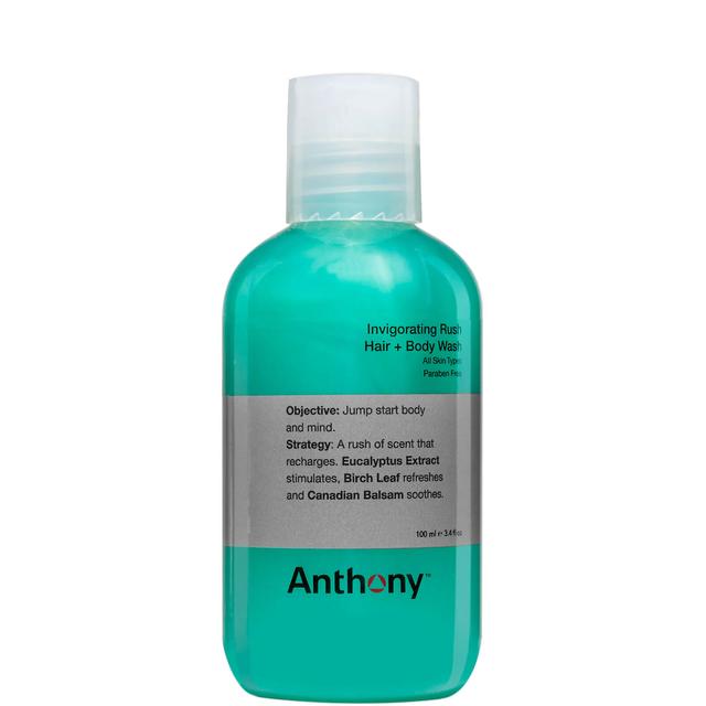 Anthony Invigorating Rush Hair and Body Wash 100ml on Productcaster.