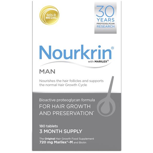 Nourkrin Man Starter Pack - Συσκευασία 3 μηνών (180 δισκία) on Productcaster.