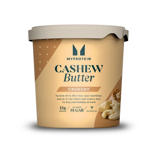 All Natural Cashew Butter - Original - Crunchy - 1 kg - Myprotein on Productcaster.