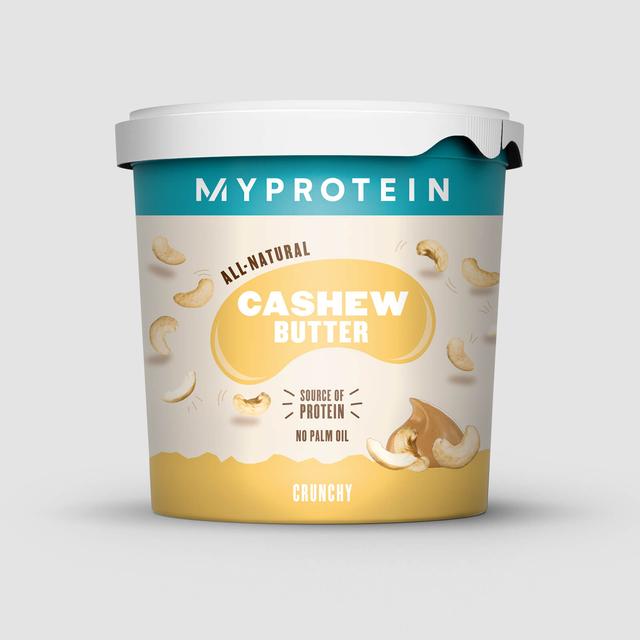 All Natural Cashew Butter - Original - Crunchy - 1 kg - Myprotein on Productcaster.