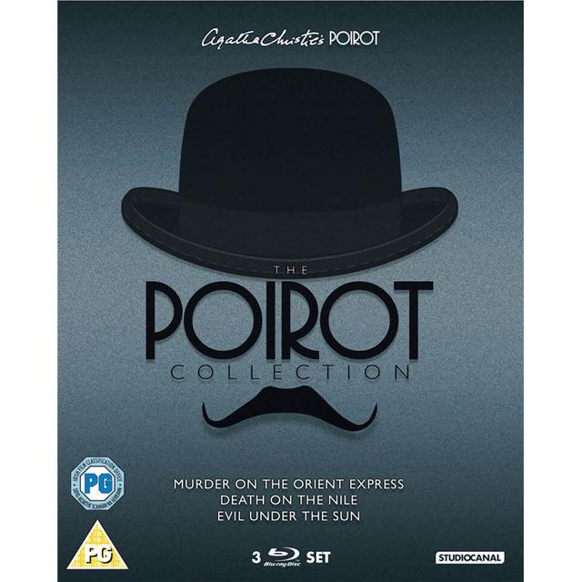 Poirot: Murder on the Orient Express, Death on the Nile, Evil Under The Sun - Blu-ray on Productcaster.