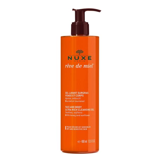 NUXE Rêve de Miel Face and Body Ultra-Rich Cleansing Gel (400ml) on Productcaster.