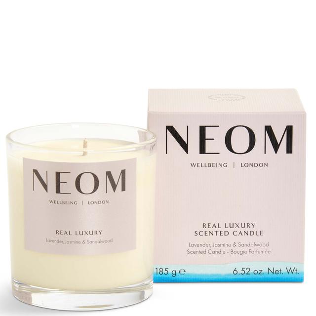 NEOM Wellbeing Real Luxury De-Stress Scented 1 Wick Candle on Productcaster.