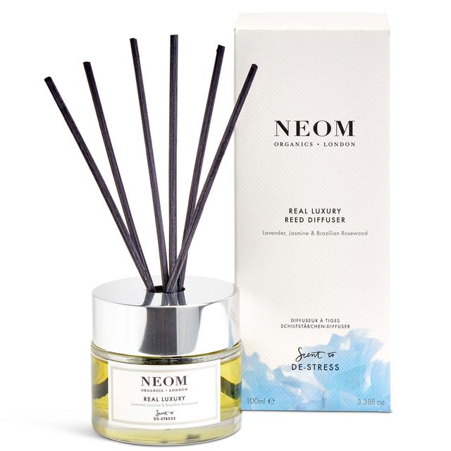 NEOM Wellbeing Real Luxury De-Stress Reed Diffuser on Productcaster.