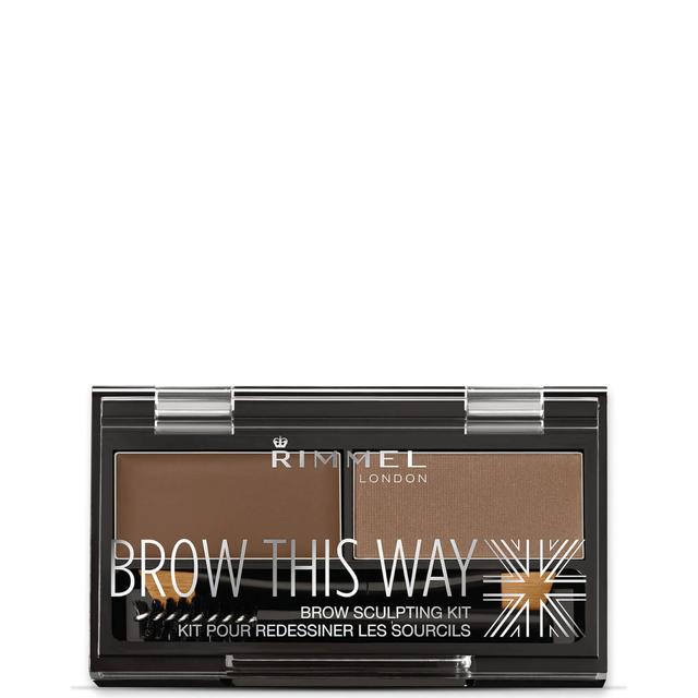 Rimmel Brow This Way Eyebrow Kit Medium Brown on Productcaster.