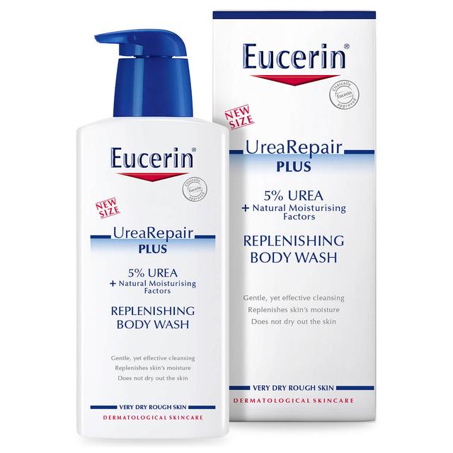 Eucerin Dry Skin Body Wash rückfettende Waschlotion mit 5% Urea Plus-Lactat (400 ml) on Productcaster.