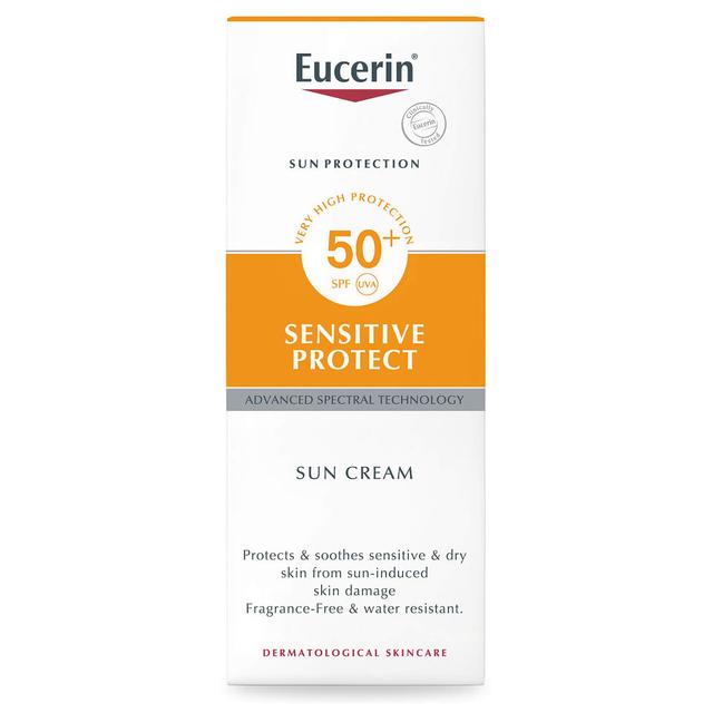 Eucerin Sun Sensitive Protect Face Sun Cream SPF50+ 50ml on Productcaster.