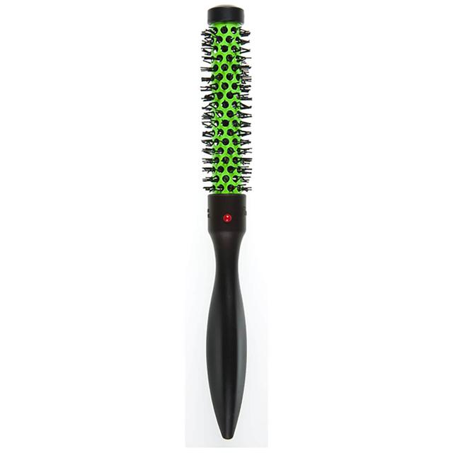 Denman D70 Extra Small ThermoCeramic Curling Brush - Neon Green on Productcaster.