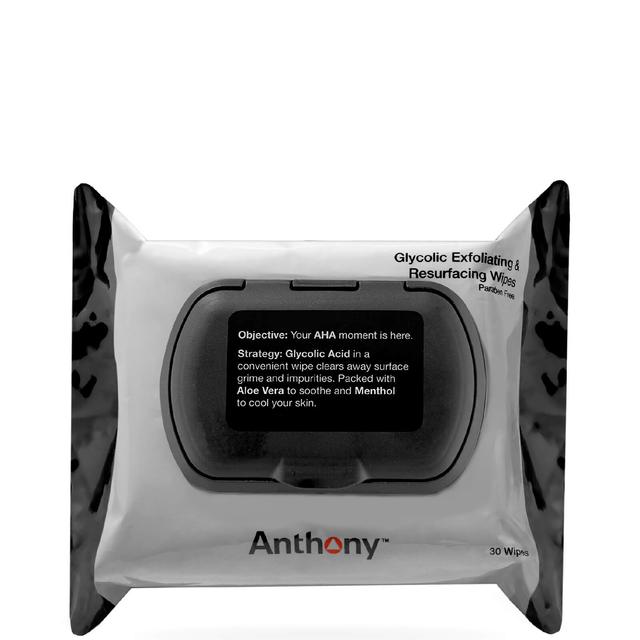 Anthonyglycolic Exfoliating and Resurfacing Wipes (30 Wipes) on Productcaster.