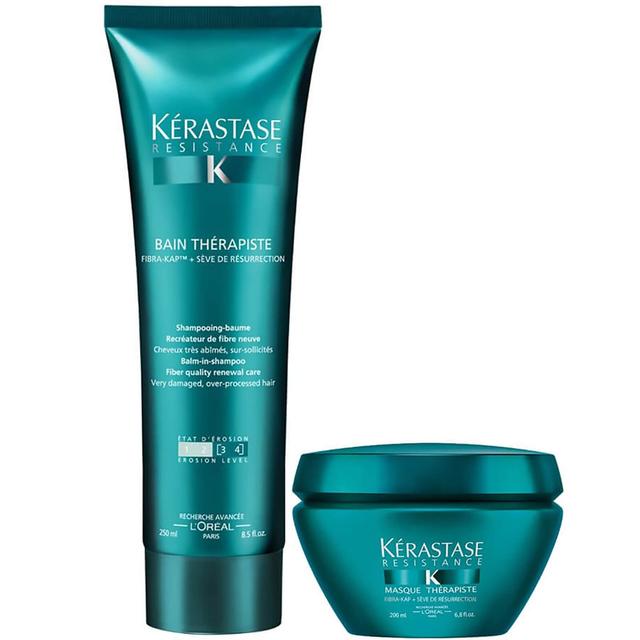 Kérastase Resistance Therapiste Shampoo and Masque Duo on Productcaster.