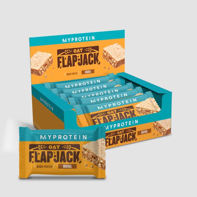 Protein Flapjack - Original - 12 x 80 g - Myprotein on Productcaster.