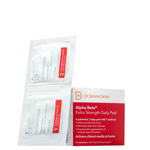 Dr Dennis Gross Skincare Alpha Beta Extra Strength Daily Peel (Pack of 5) on Productcaster.