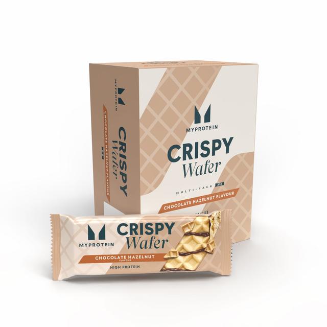 Crispy Protein Wafer - 10Szeletek - Csokoládé Mogyoró on Productcaster.