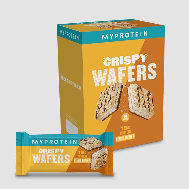 Protein Wafer Oplatky - 10Tyčinky - Arašídové máslo on Productcaster.