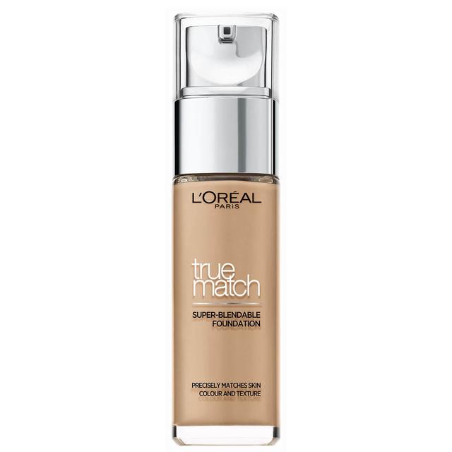 L'Oréal Paris True Match Liquid Foundation with SPF and Hyaluronic Acid 30ml (Various Shades) - 0W on Productcaster.