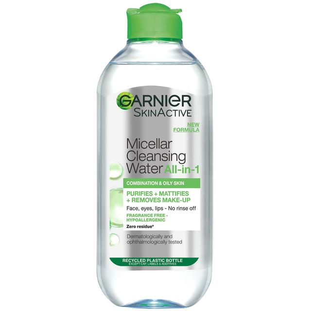 Garnier Micellar Water Facial Cleanser and Makeup Remover for Combination Skin 400ml on Productcaster.