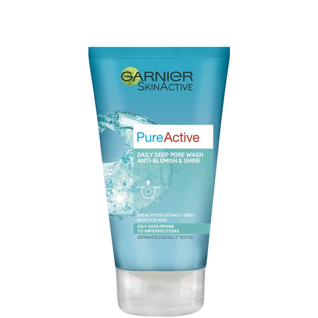 Garnier Pure Active Anti Blackhead Deep Pore Face Wash Oily Skin 150ml on Productcaster.