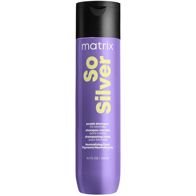 Matrix Total Results So Silver Purple Toning Shampoo for Blonde, Silver & Grey Hair 300ml on Productcaster.