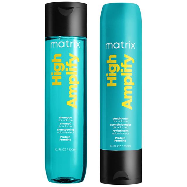 Matrix Total Results High Amplify Volumising Shampoo and Conditioner for Fine Flat Hair 300ml Duo on Productcaster.