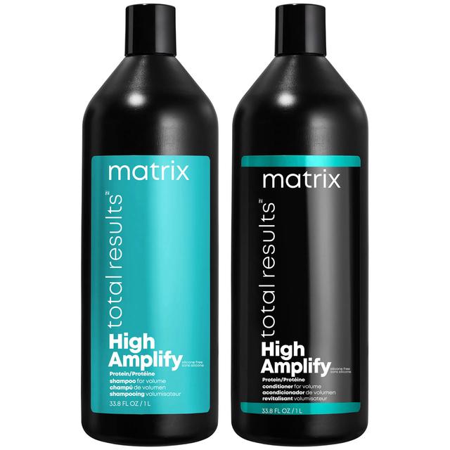 Matrix Total Results Volumising High Amplify Shampoo and Conditioner 1000ml Duo for Fine and Flat Hair on Productcaster.