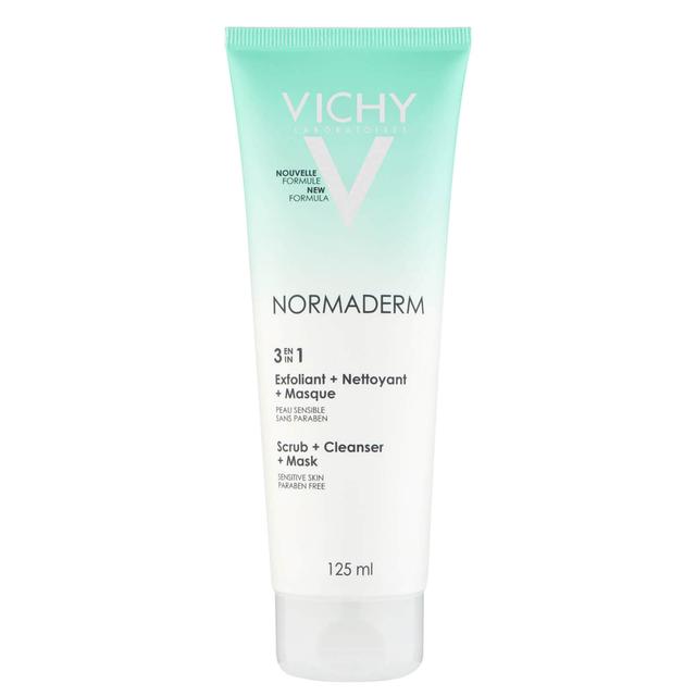 VICHY Normaderm 3-in-1 Cleansing + Scrub + Mask 125ml on Productcaster.