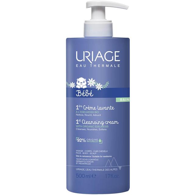 Uriage Soap Free Cleansing Cream for Face, Body and Scalp 500ml on Productcaster.