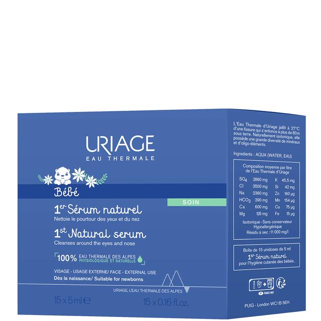 Uriage Natural Decongestant Spray for Eyes and Nose (8 x 5ml) on Productcaster.