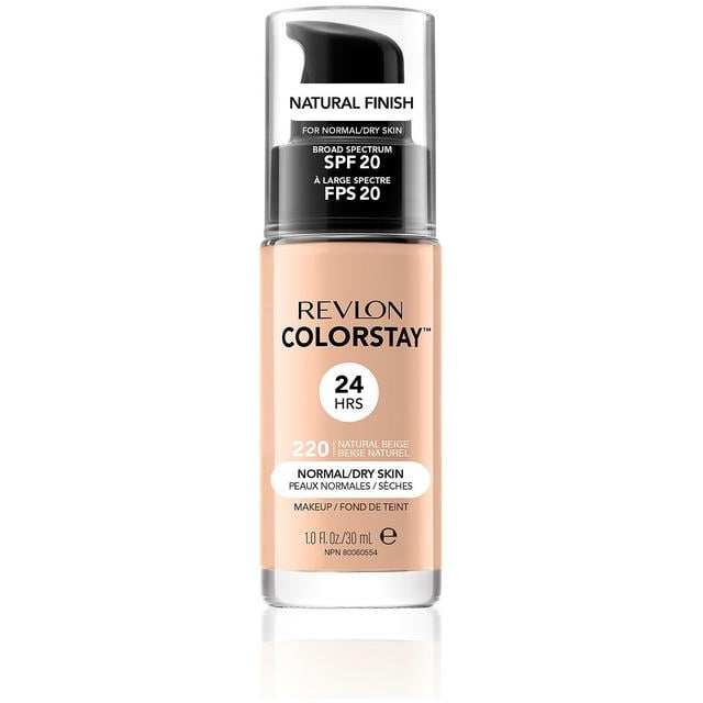 Revlon ColorStay Make-Up Foundation for Normal/Dry Skin (Various Shades) - Natural Beige on Productcaster.