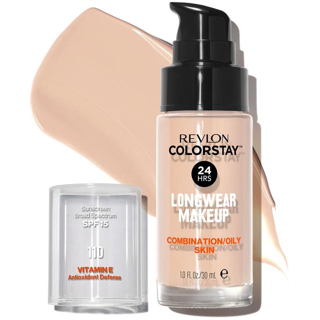 Revlon ColorStay Make-Up Foundation for Combination/Oily Skin (Various Shades) - Ivory on Productcaster.