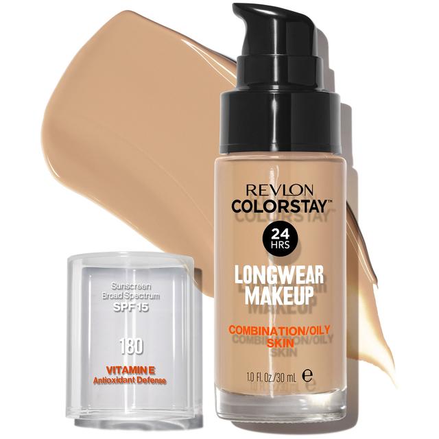 Revlon ColorStay Make-Up Foundation for Combination/Oily Skin (Various Shades) - Sand Beige on Productcaster.