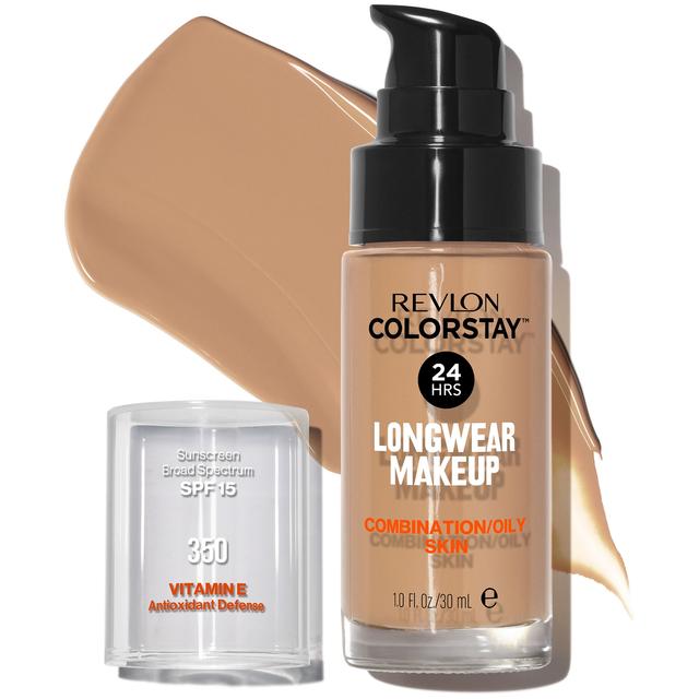 Revlon ColorStay Make-Up Foundation for Combination/Oily Skin (Various Shades) - Rich Tan on Productcaster.