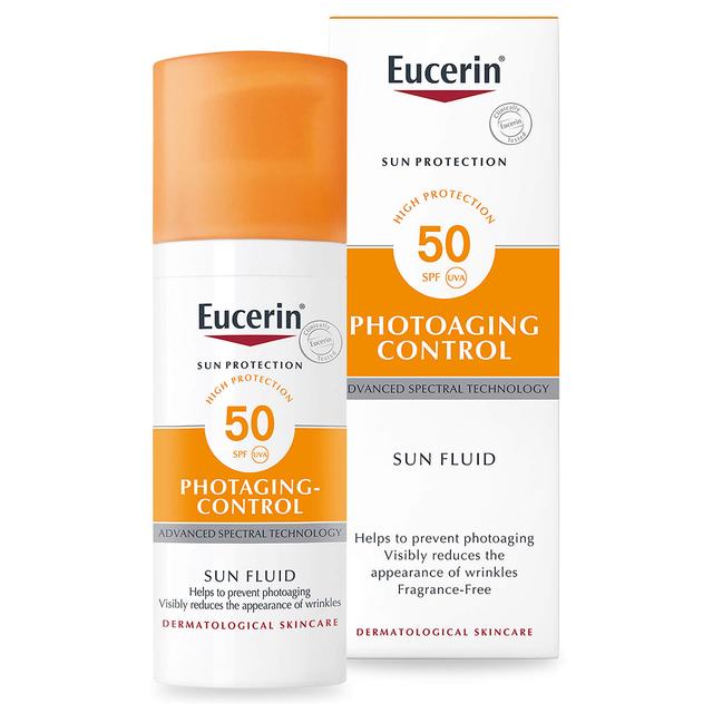 Eucerin Sun Photoaging Control Sun Fluid SPF50 50ml on Productcaster.