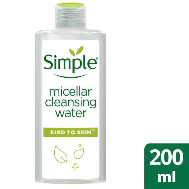 Simple Kind to Skin Face Cleanser Micellar Water 200ml on Productcaster.