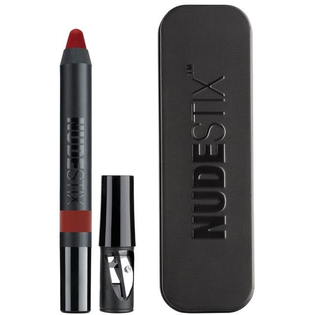 NUDESTIX Intense Matte Lip and Cheek Pencil 2.8g (Various Shades) - Royal on Productcaster.