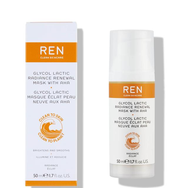 REN Clean Skincare Glycol Lactic Radiance Mask 50ml on Productcaster.