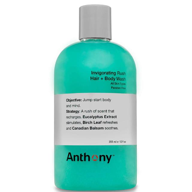 Anthony Invigorating Rush Hair and Body Wash 355ml on Productcaster.