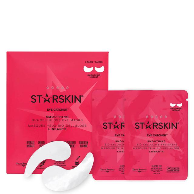 STARSKIN Eye Catcher Smoothing Coconut Bio-Cellulose Second Skin Eye Masks (1 Pair) on Productcaster.