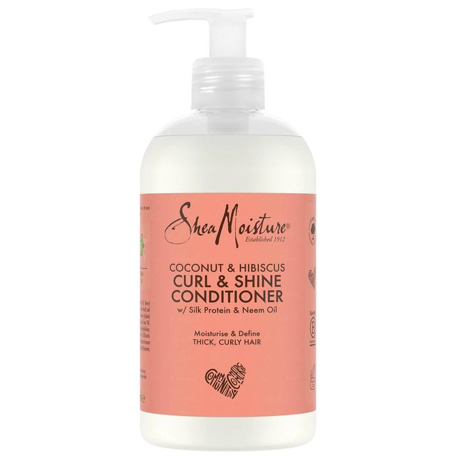 Shea Moisture Coconut & Hibiscus Curl & Shine Conditioner 384ml on Productcaster.