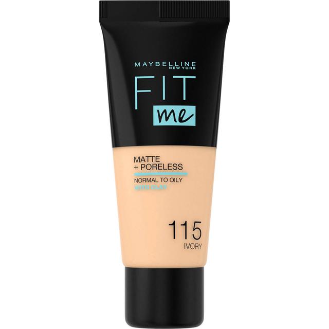 Maybelline Fit Me! Matte and Poreless Foundation 30 ml (διάφορες αποχρώσεις) - 115 Ivory on Productcaster.