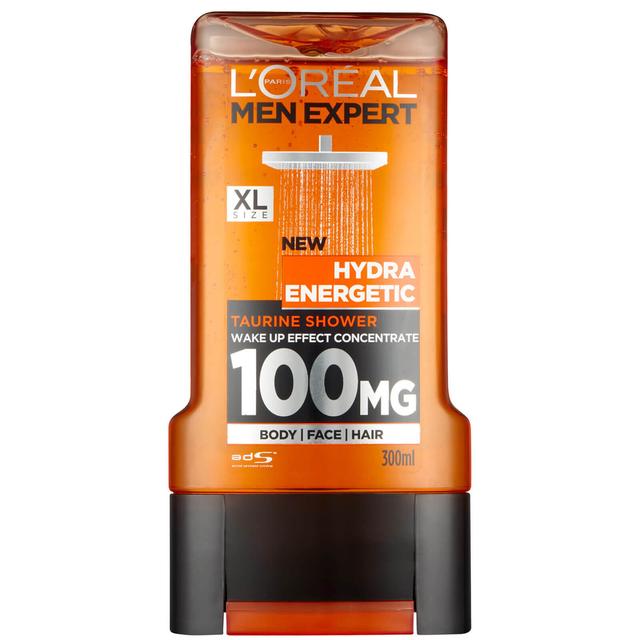 L'Oréal Paris Men Expert Hydra Energetic Shower Gel 300ml on Productcaster.