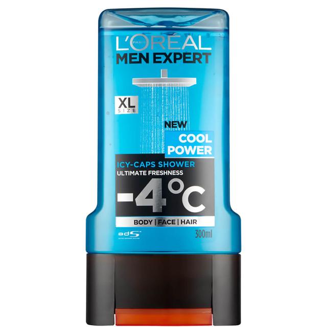 L'Oréal Paris Men Expert Cool Power Shower Gel 300ml on Productcaster.